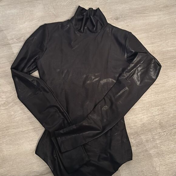 NAKED WARDROBE the drip, drip, drip black bodysuit Size XS - Picture 4 of 8